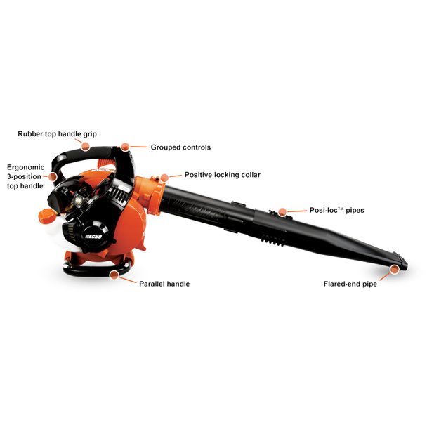 Echo PB-255LN Handheld Leaf Blower Low Noise 25.4cc Engine