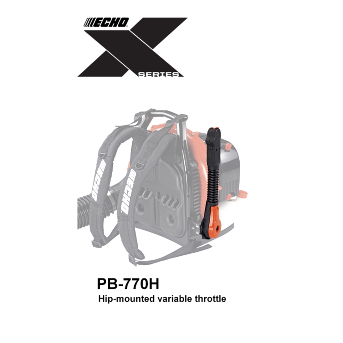 Echo PB-770H Backpack Leaf Blower 63.3cc 2-Stroke Engine (Blowers)