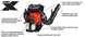 Echo PB-8010T Powerful Professional Backpack Blower 79.9cc