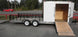 Enclosed Utility Hybrid Trailer 7'x20' - Lawn Mower Equipment Hauler Storage - SLE Equipment - 3