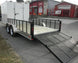 Enclosed Utility Hybrid Trailer 7'x20' - Lawn Mower Equipment Hauler Storage - SLE Equipment - 12