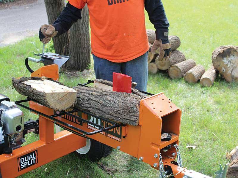 Brave 20 Ton Dual Split Horizontal Log Splitter Honda 160cc