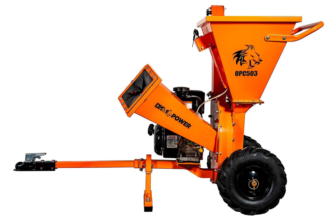 DK2 OPC503 Towable Direct Drive 7 HP Kohler Chipper Shredder