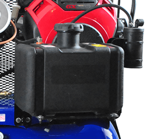 EMAX Gas Driven Industrial Plus Piston Air Compressor