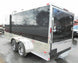 Enclosed Trailer 7' X 16' Custom Built - Motorcycle ATV Car Event (Black) Storage - SLE Equipment - 5