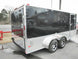 Enclosed Trailer 7' X 16' Custom Built - Motorcycle ATV Car Event (Black) Storage - SLE Equipment - 4