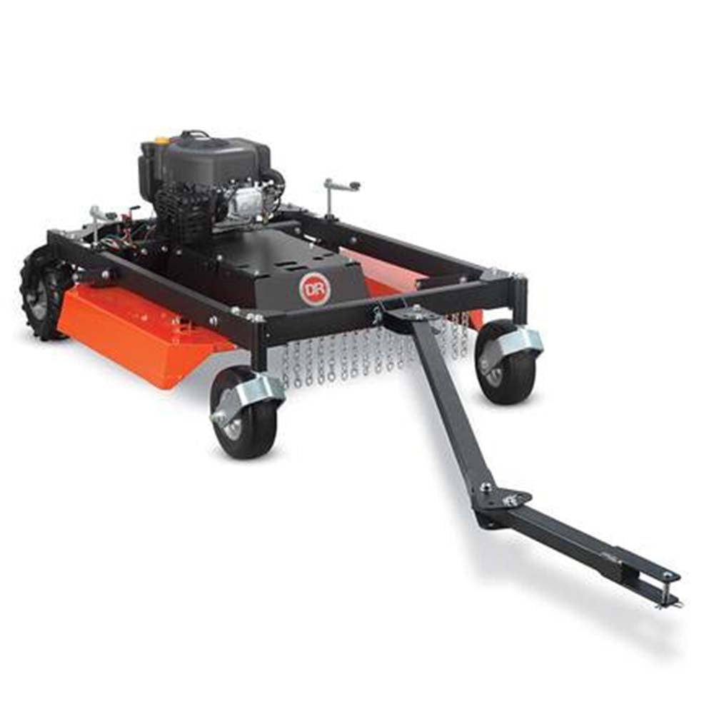 DR Power TB21044DEN Field and Brush Mower Attachment Front Right View