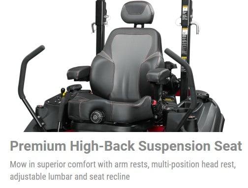 ISX� 3300 Zero Turn Mower Front right view