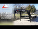 5X30 IBEAM GOOSENECK STRAIGHT DECKOVER TRAILER (2)7K AXLES SLIDE RAMPS | #TRAILER