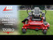 Toro 72960 Zero Turn Lawn Mower Review Video