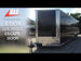 8.5X24 Black Enclosed Trailer (2) 5,200lb Axles Escape Door Video