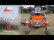 Husqvarna Z248F Zero Turn Lawn Mower 48" Deck 23HP Kawasaki. video