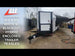 8.5' X 30' Custom White With Blackout Trim Hybrid Enclosed Trailer, Video 