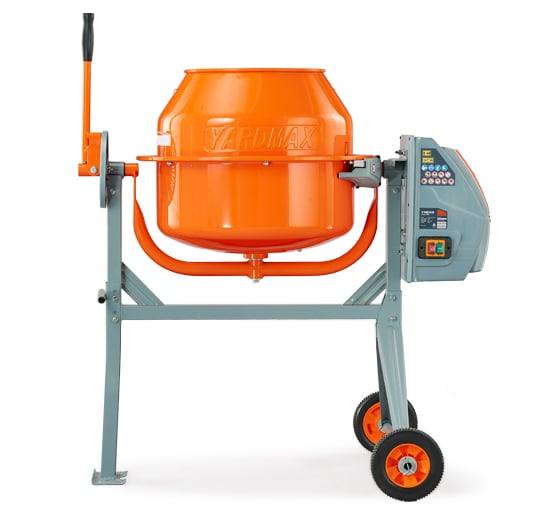 YardMax YM0115 - 4 Cubic Feet Concrete Mixer 15" Opening