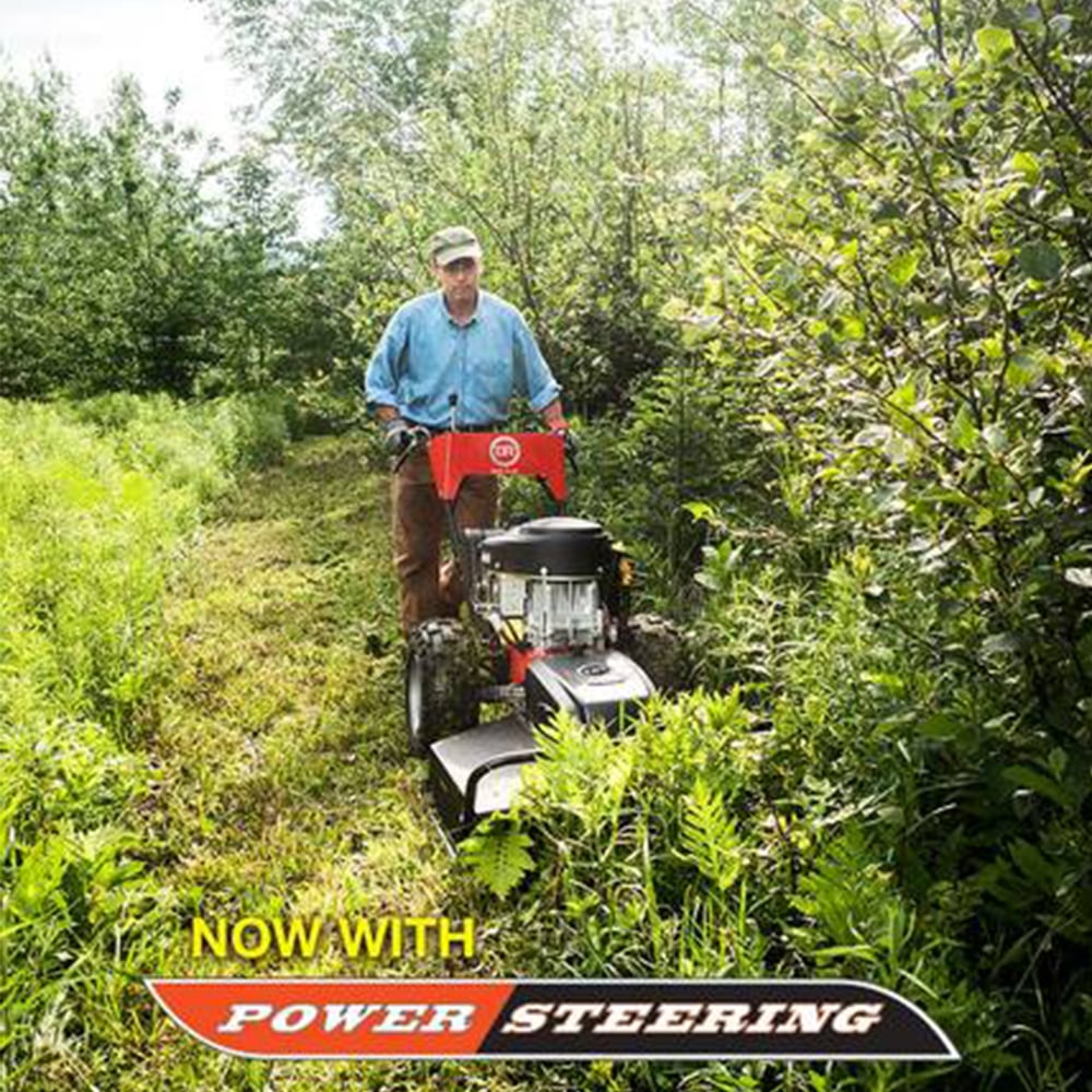 DR Power AT47030BEN PRO XL30 Field and Brush Mower Front Right View