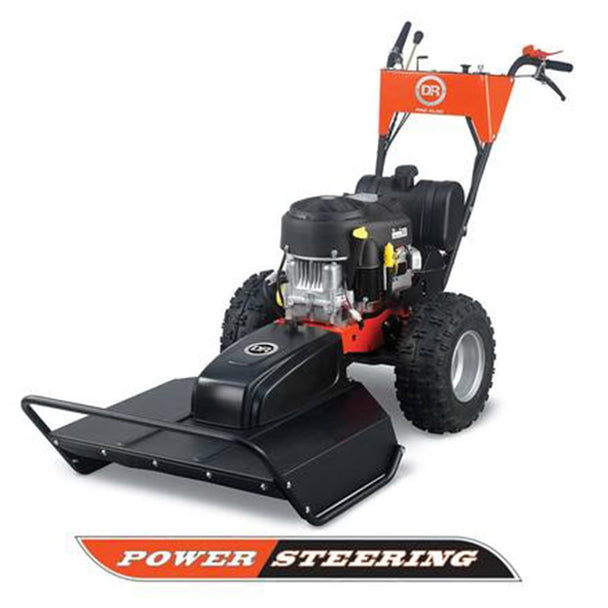 DR Power AT47030BEN PRO XL30 Field and Brush Mower Front Right View