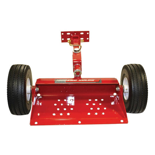 Landshark Red Pneumatic Wheel Pro Sulky Flat Tires - SLE Equipment - 1