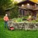 DR Power T4X3062XEN 62V Battery Powered Trimmer Mower Front Right View