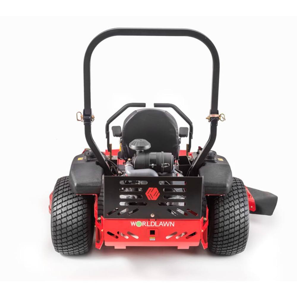 WorldLawn Python 72" Zero Turn Mower Front Left