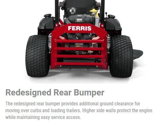 ISX� 3300 Zero Turn Mower Front right view
