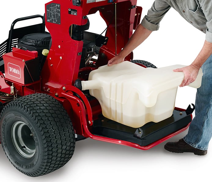 Toro 74504 GrandStand Stand On Mower - 74513 shown with 60" deck