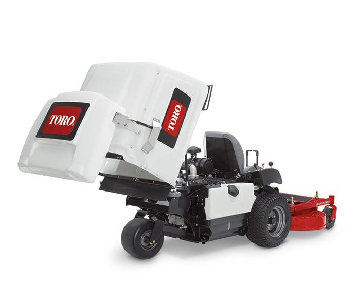 Toro 74313 8000 Zero Turn Mower 48" Direct Collect 25 hp Koh Front Left