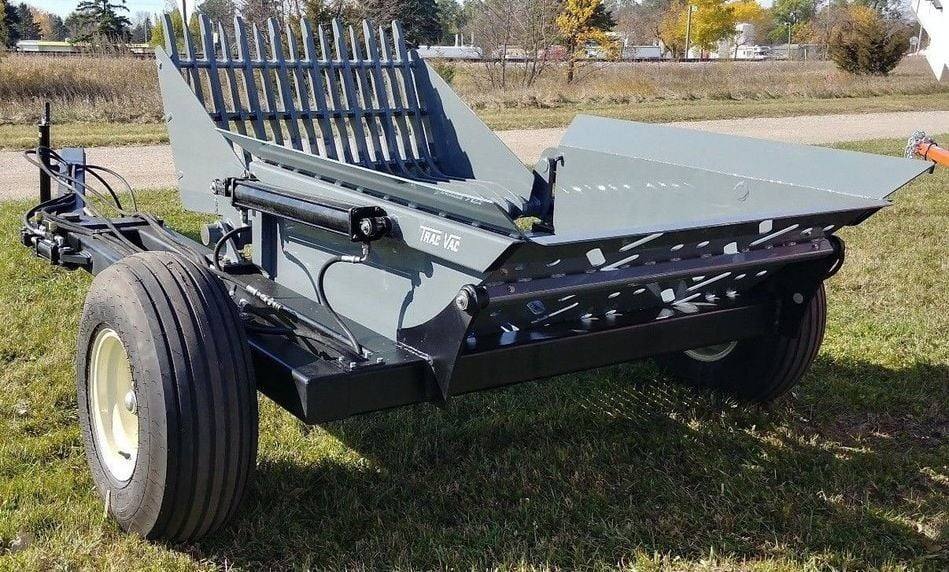Trac Vac Rock Picker Hydraulic Pull Type