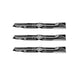 Rotary Genuine Part 10102 GRASSHOPPER BLADE 21" X 1/2" Pack of 3 - SLE Equipment - 1