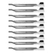 Rotary Genuine Part 1010 BOBCAT BLADE 18" X 5/8" Pack of 9