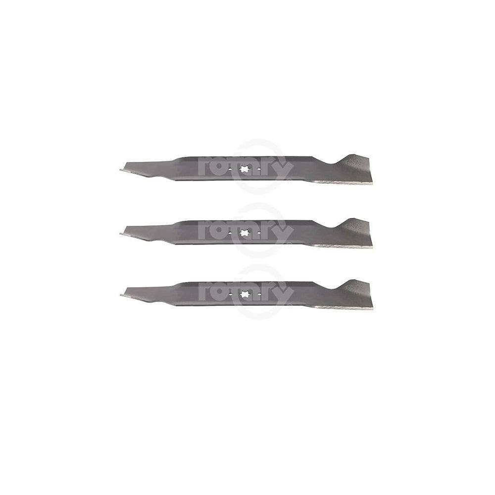 Rotary Genuine Part 1031 MTD BLADE 21 - 3/16"X 6 PT. STAR Pack of 3 - SLE Equipment - 2