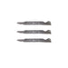 Rotary Genuine Part 1031 MTD BLADE 21 - 3/16"X 6 PT. STAR Pack of 3 - SLE Equipment - 2