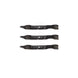 Rotary Genuine Part 1032 MTD BLADE 21 - 3/16"X 6 PT. STAR Pack of 3 - SLE Equipment - 2
