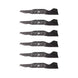 Rotary Genuine Part 1038 MTD BLADE 14 - 7/8"X 6 PT. STAR Pack of 6 - SLE Equipment - 1