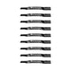 Rotary Genuine Part 10928 TORO BLADE 20 - 27/32" X 7/16" Pack of 9 - SLE Equipment - 1