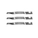 Rotary Genuine Part 10929 TORO BLADE 21 - 11/16" X 7/16" Pack of 3 - SLE Equipment - 2