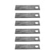 Rotary Genuine Part 10968 BLUEBIRD FLAIL BLADE 4"X1/2" REPL 5001 N Pack of 6 - SLE Equipment - 2