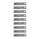 Rotary Genuine Part 10968 BLUEBIRD FLAIL BLADE 4"X1/2" REPL 5001 N Pack of 9 - SLE Equipment - 2