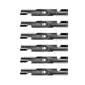 Rotary Genuine Part 11231 EXMARK BLADE 16 - 1/4"X 2 - 1/2" Pack of 6 - SLE Equipment - 1