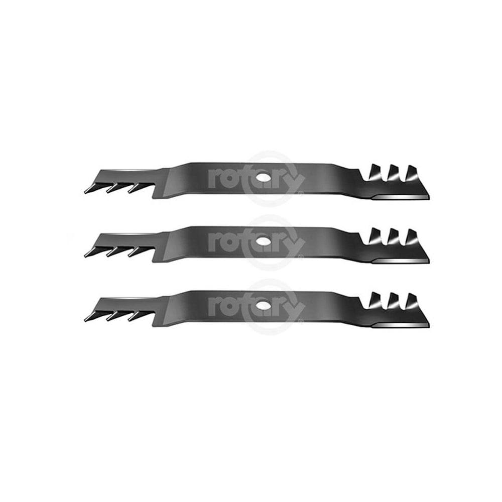 Rotary Genuine Part 11234 COMMERCIAL MULCH BLADE 20 - 3/8" Pack of 3 - SLE Equipment - 2