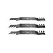 Rotary Genuine Part 11234 COMMERCIAL MULCH BLADE 20 - 3/8" Pack of 3 - SLE Equipment - 2