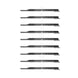 Rotary Genuine Part 11239 SNAPPER BLADE 33" X 1 - 11/16" Pack of 9 - SLE Equipment - 1