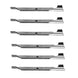 Rotary Genuine Part 11248 EXMARK BLADE 20 - 1/2"X 15/16 REPLACES 103 Pack of 6 - SLE Equipment - 1