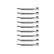 Rotary Genuine Part 11248 EXMARK BLADE 20 - 1/2"X 15/16 REPLACES 103 Pack of 9 - SLE Equipment - 1