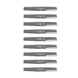 Rotary Genuine Part 1137 EDGER BLADE 9" X 3/8" SHARPENED 4 SIDE Pack of 9 - SLE Equipment - 2