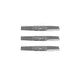 Rotary Genuine Part 1138 EDGER BLADE 9"X 1/2" SHARPENED 4 SIDES Pack of 3 - SLE Equipment - 2