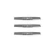 Rotary Genuine Part 1144 EDGER BLADE 10"X 5/8" SHARPENED 4 SIDES Pack of 3 - SLE Equipment - 2