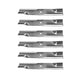 Rotary Genuine Part 11494 EXMARK BLADE 16 - 1/4" X 15/16" REPL 103 - 6 Pack of 6 - SLE Equipment - 1