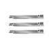 Rotary Genuine Part 11498 EXMARK BLADE 24 - 1/2"X 15/16" REPLACES 10 Pack of 3 - SLE Equipment - 1