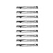 Rotary Genuine Part 11557 EXCEL BLADE 17 - 7/8" X 5/8" REPLACES 7955 Pack of 9 - SLE Equipment - 1
