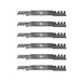 Rotary Genuine Part 11594 JOHN DEERE BLADE 21 - 3/8" REPL GX22151 CO Pack of 6 - SLE Equipment - 1